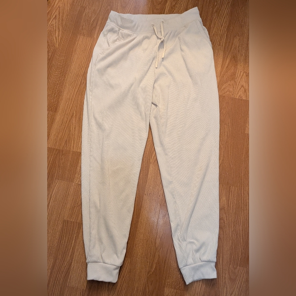 Women's Cream Joggers